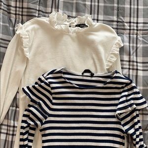 2 Ruffle Long Sleeves Bundle